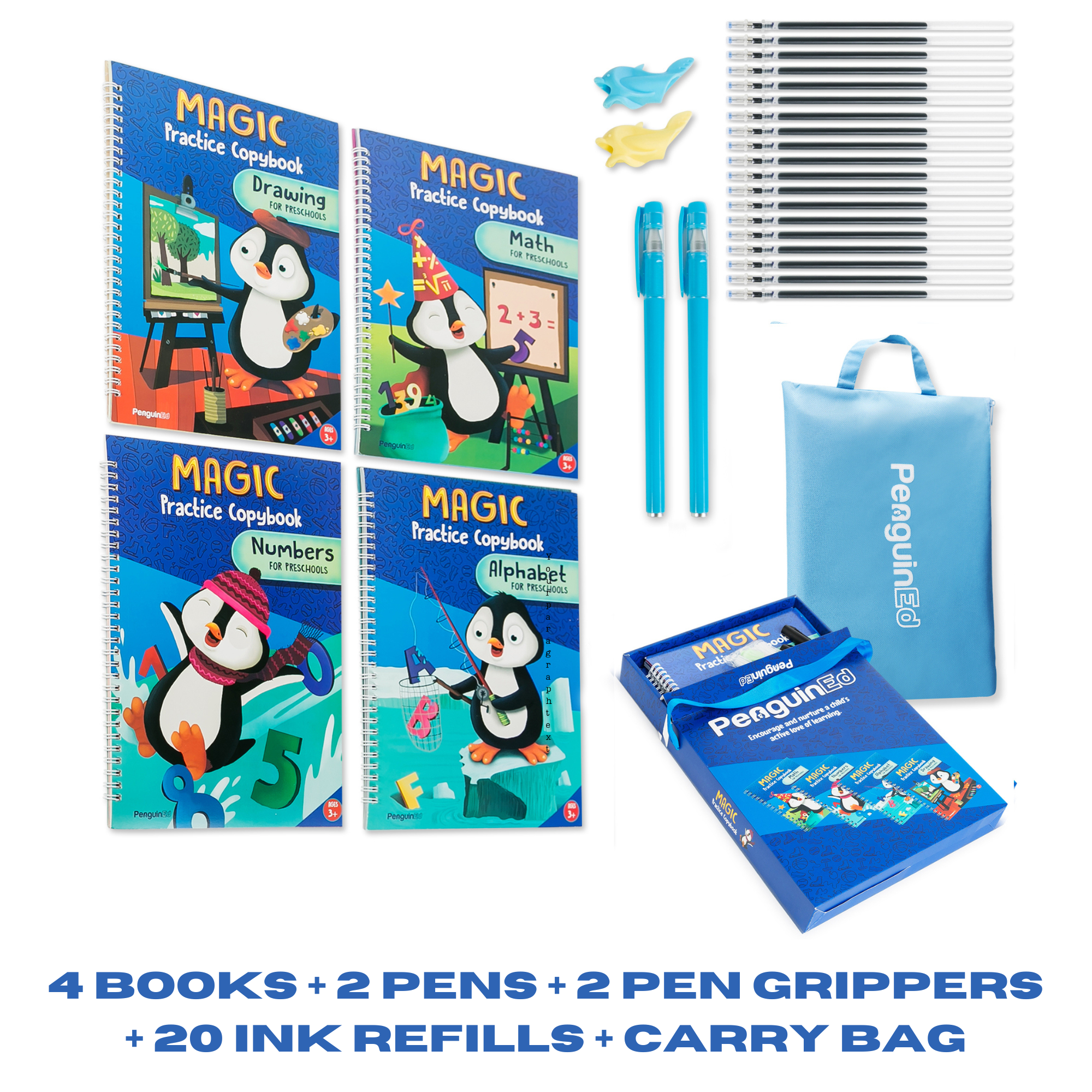 Magic Ink Copybooks (4 Book Bundle) – PocketSpeech™